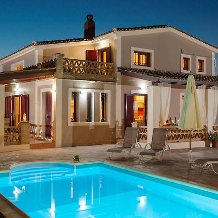 Evalexia Villa - Luxury Villa With Private Pool Near Laganas Perfect For Groups By Villa Mana Gers Kalamákion 外观 照片